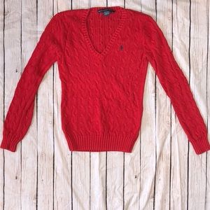 Ralph Lauren Sport cable knit sweater